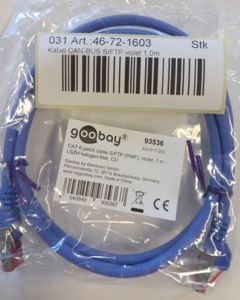 Cable CAN-bus S/FTP violet 1,0m